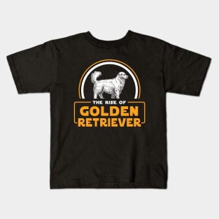 The Rise of Golden Retriever Kids T-Shirt